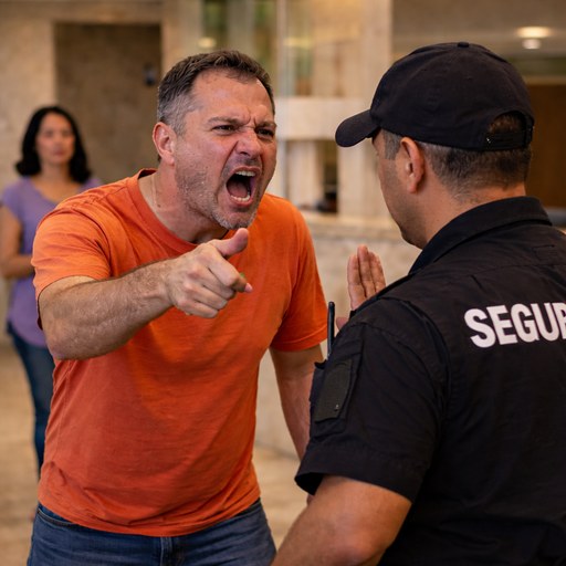 Gestão de conflito na portaria